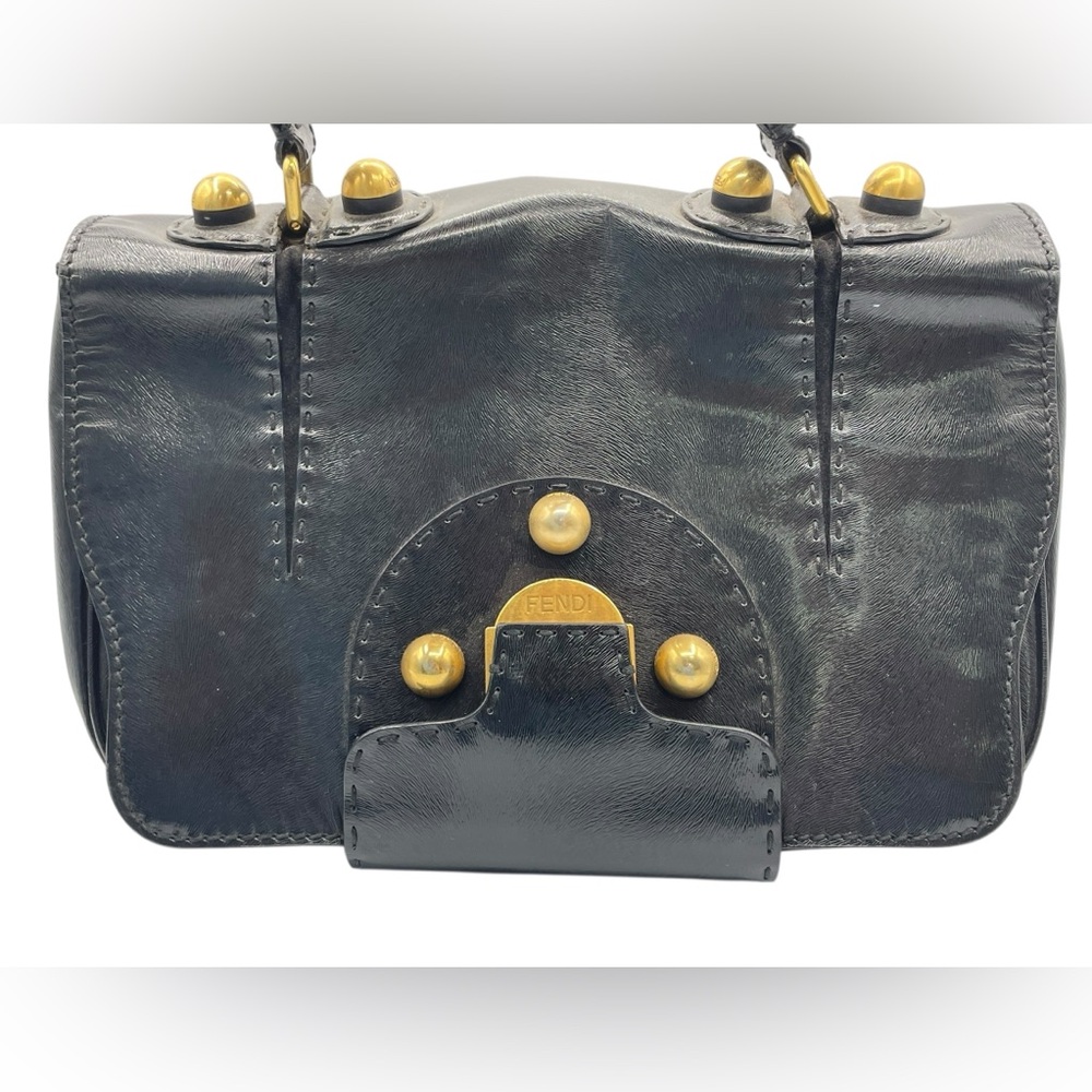 Fendi F3 Secret Code Top Handle Bag - Picture 2 of 9
